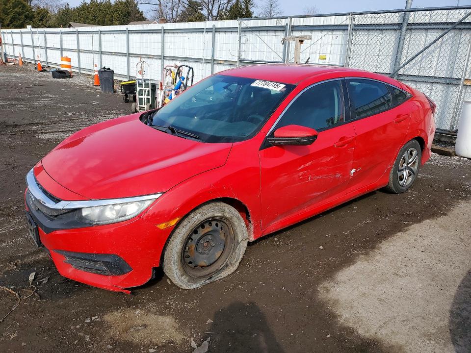 HONDA CIVIC 2017 with VIN 2HGFC2F51HH544659 - Photo from auction