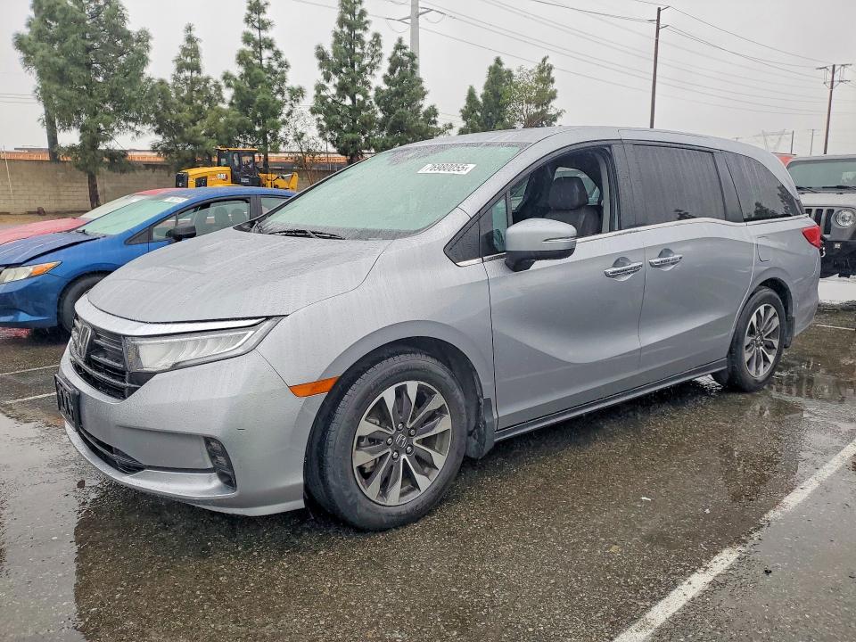 HONDA ODYSSEY 2023 with VIN 5FNRL6H65PB078442 - Photo from auction