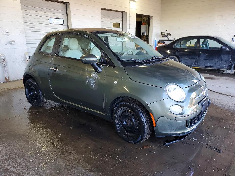 Photo 4 from auction – 2013 FIAT 500 with VIN 3C3CFFDR9DT580630