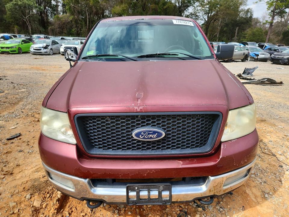 Photo 5 from auction – 2005 FORD F150 with VIN 1FTPX14515FB58941