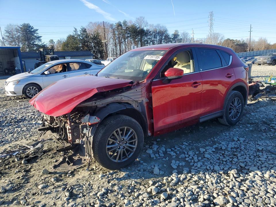 MAZDA CX-5 2021 with VIN JM3KFACM7M0404437 - Photo from auction