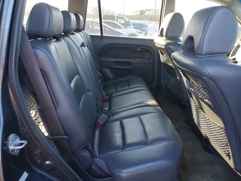Photo 11 from auction – 2006 HONDA PILOT EX with VIN 2HKYF18766H557421