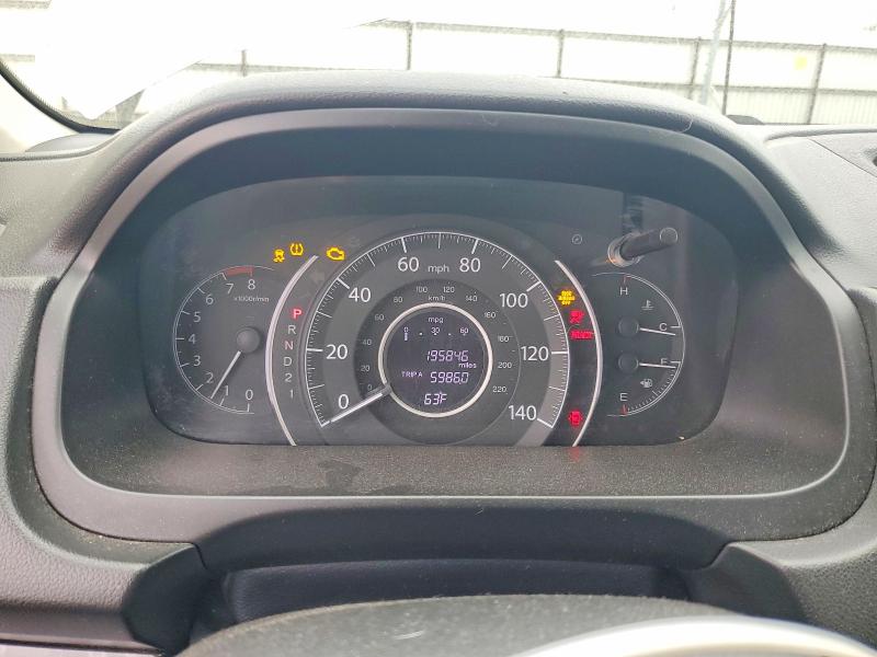 Photo 9 from auction – 2012 HONDA CR-V with VIN 2HKRM3H75CH512200