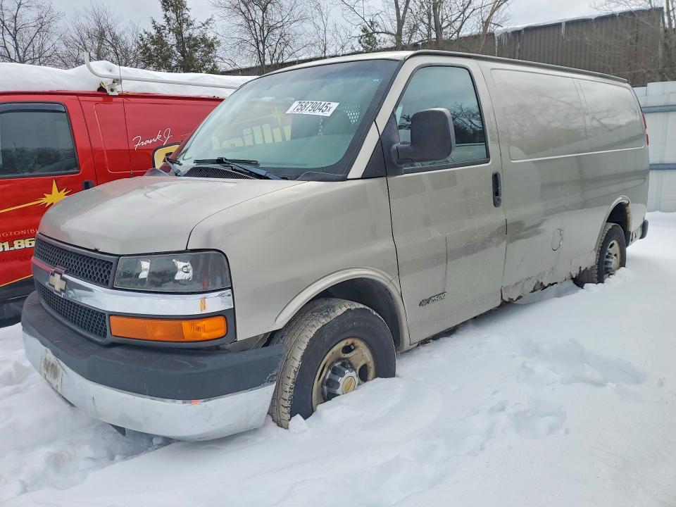 CHEVROLET EXPRESS G2 2004 with VIN 1GCGG25V541144573 - Photo from auction