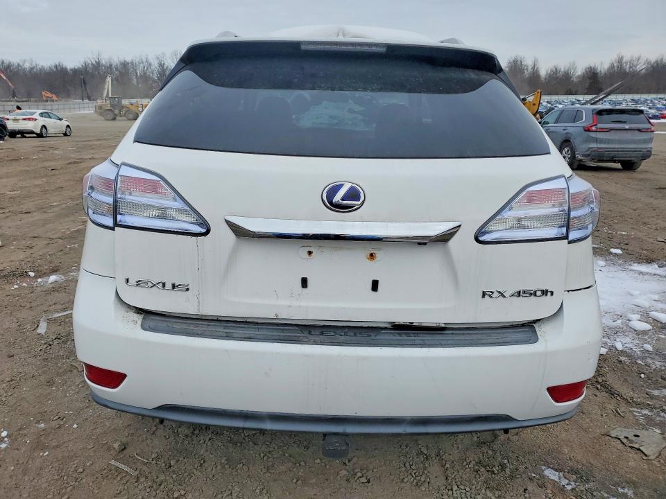 Photo 6 from auction – 2010 LEXUS RX 450H with VIN JTJBC1BA7A2403763