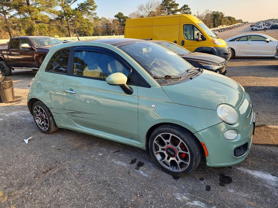 Photo 4 from auction – 2012 FIAT 500 with VIN 3C3CFFBR8CT126872