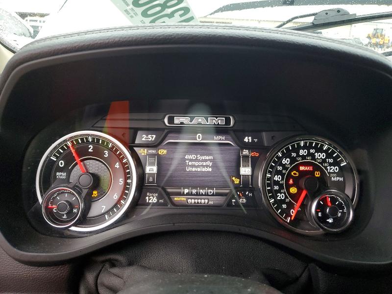 Photo 9 from auction – 2021 RAM 1500 with VIN 1C6SRFJT5MN652980