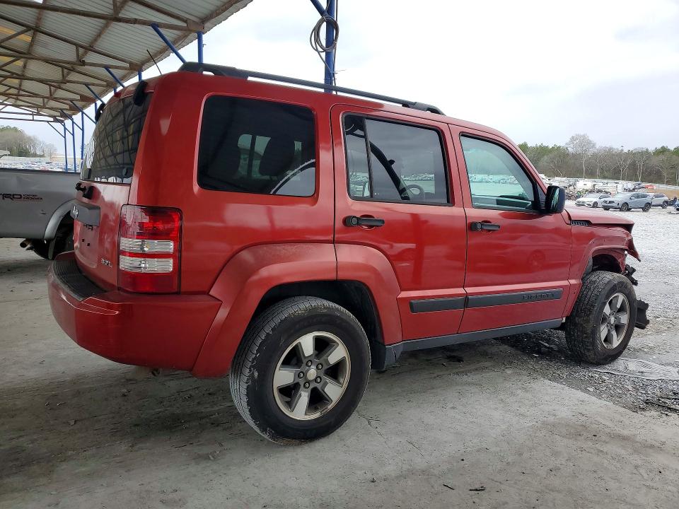 Photo 3 from auction – 2008 JEEP LIBERTY with VIN 1J8GN28K38W250092