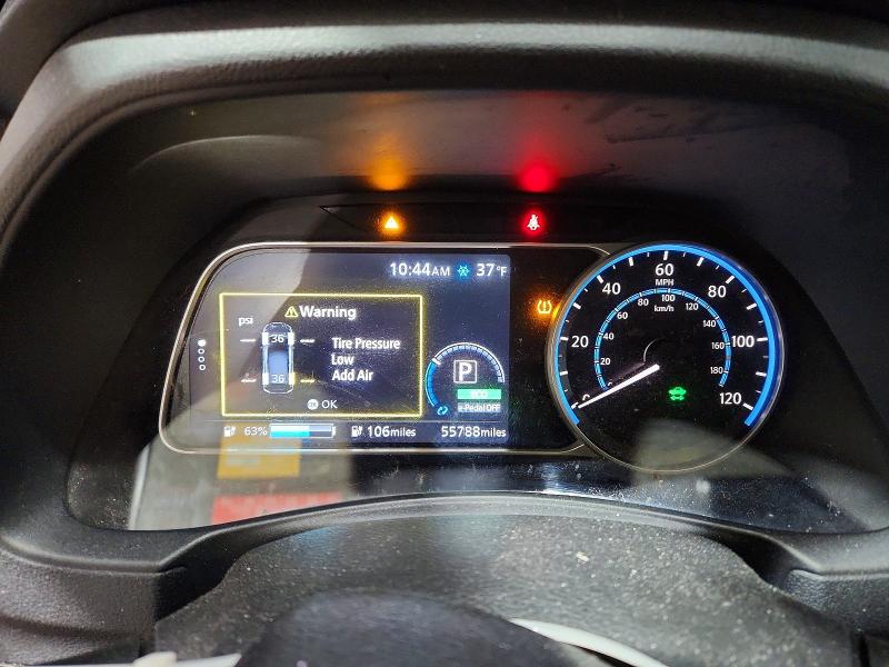 Photo 9 from auction – 2020 NISSAN LEAF with VIN 1N4BZ1CP9LC307396