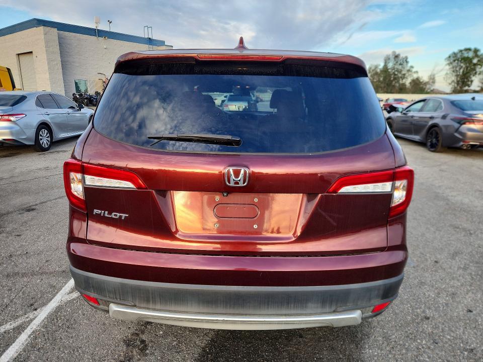 Photo 6 from auction – 2019 HONDA PILOT with VIN 5FNYF5H35KB045646