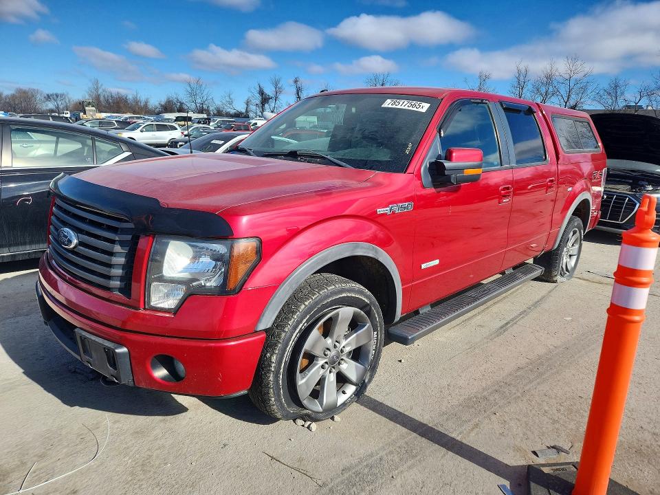 FORD F150 2011 with VIN 1FTFW1ET8BFD00774 - Photo from auction