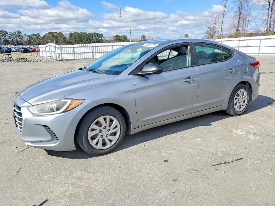 HYUNDAI ELANTRA 2017 with VIN 5NPD74LFXHH067031 - Photo from auction