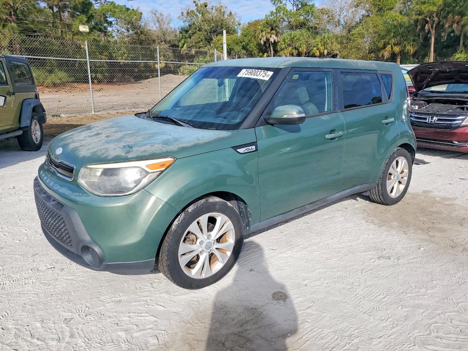 KIA SOUL + 2014 with VIN KNDJP3A57E7007649 - Photo from auction