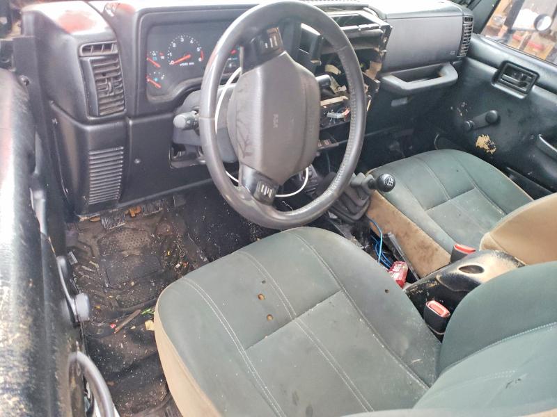 Photo 8 from auction – 2002 JEEP WRANGLER / TJ with VIN 1J4FA59S22P770875