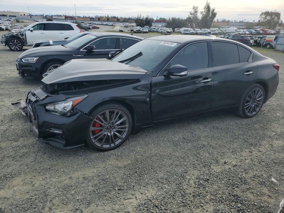 INFINITI Q50 2023 with VIN JN1FV7DP5PM570030 - Photo from auction