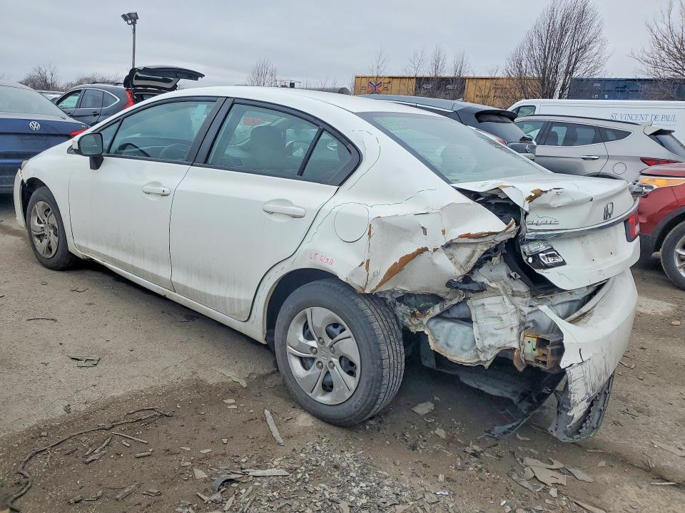 Photo 2 from auction – 2015 HONDA CIVIC with VIN 19XFB2F50FE060847