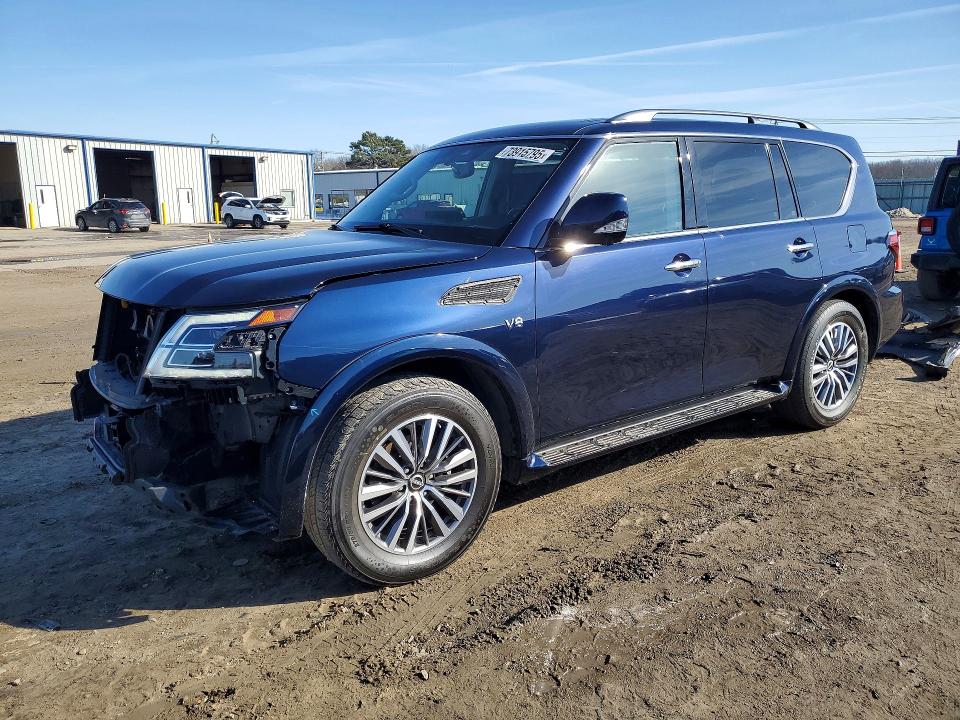 Photo 1 from auction – 2022 NISSAN ARMADA SL with VIN JN8AY2BB3N9813654