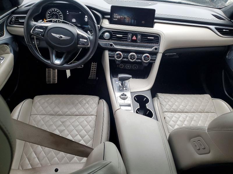 Photo 8 from auction – 2022 GENESIS G70 with VIN KMTG54TE5NU099401