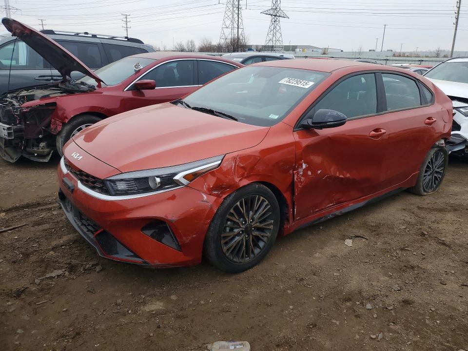 KIA FORTE 2023 with VIN 3KPF54AD3PE663651 - Photo from auction