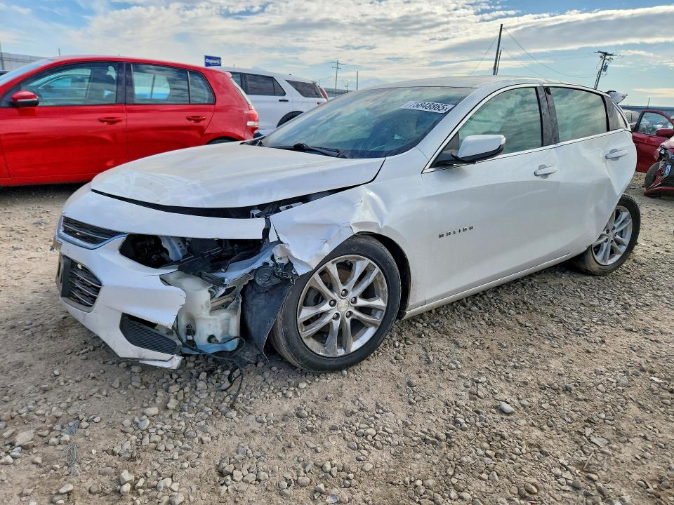 CHEVROLET MALIBU 2018 with VIN 1G1ZD5ST6JF201604 - Photo from auction