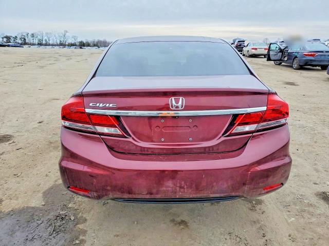 Photo 6 from auction – 2015 HONDA CIVIC with VIN 19XFB2F82FE043901