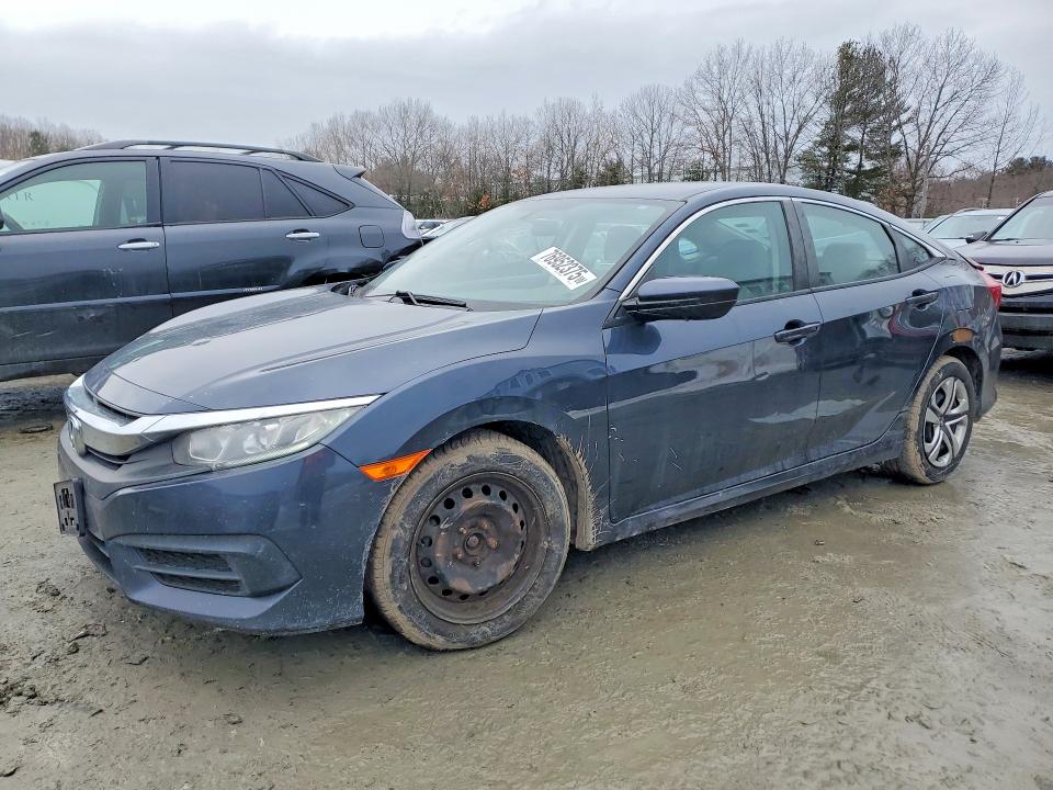 HONDA CIVIC LX 2017 with VIN 19XFC2F59HE215251 - Photo from auction