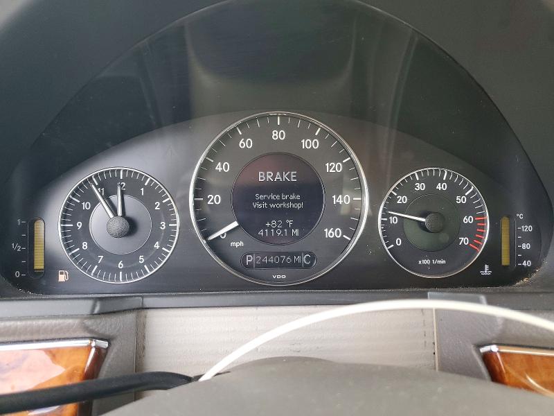 Photo 9 from auction – 2004 MERCEDES-BENZ E 320 with VIN WDBUF65J84A458548