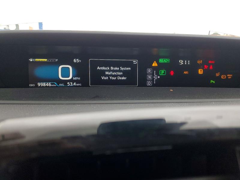 Photo 9 from auction – 2016 TOYOTA PRIUS with VIN JTDKARFU2G3018593