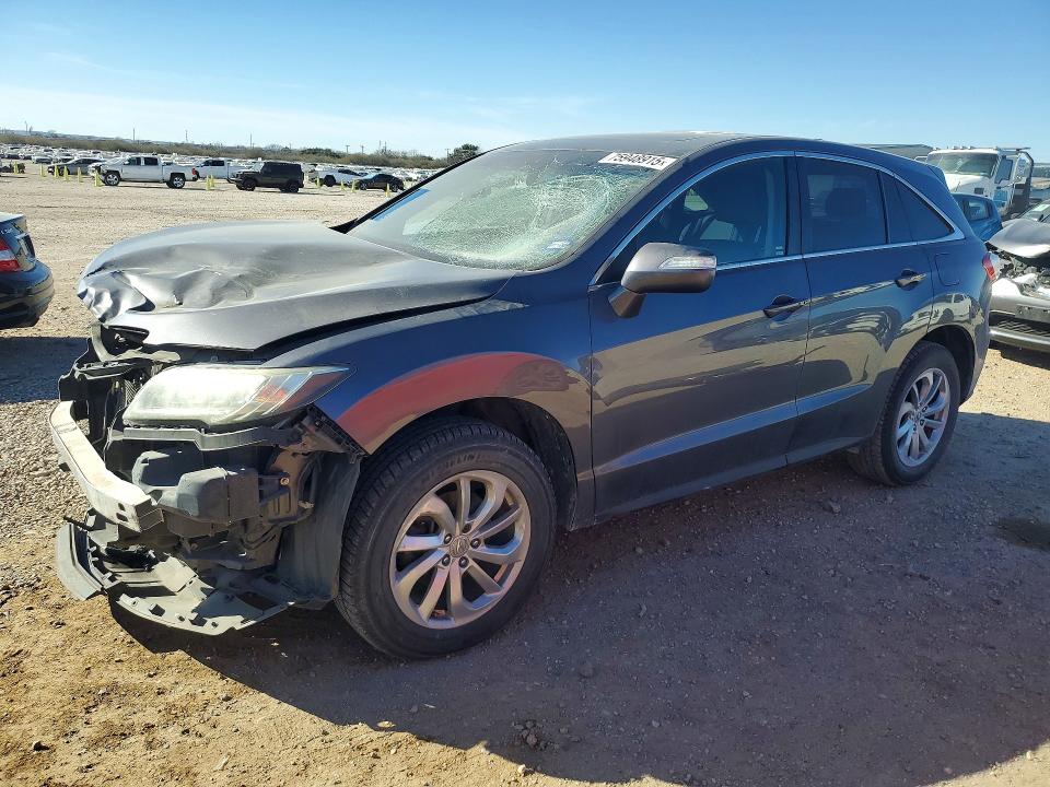 ACURA RDX 2018 with VIN 5J8TB3H36JL008953 - Photo from auction