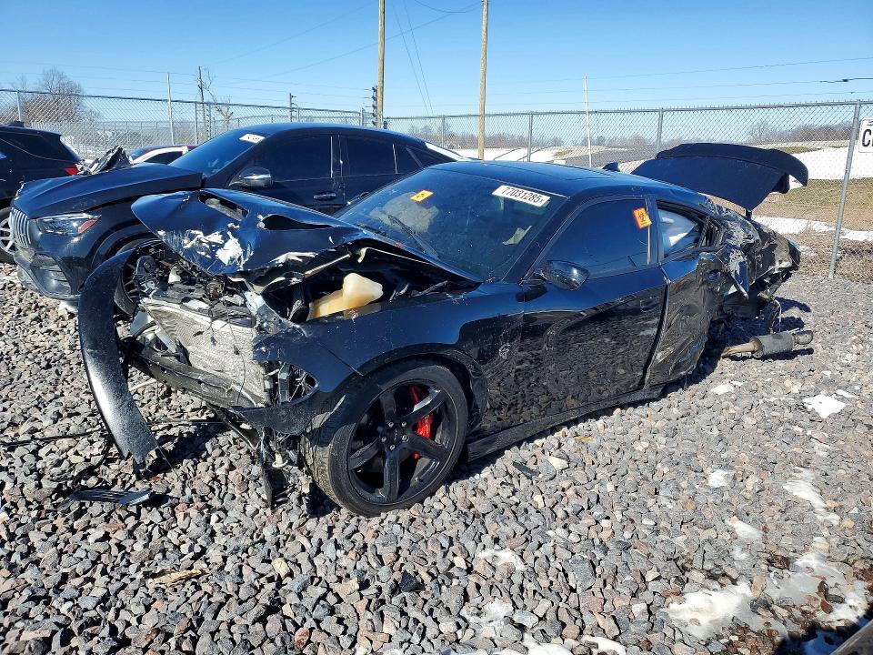 DODGE CHARGER 2018 with VIN 2C3CDXL99JH200249 - Photo from auction