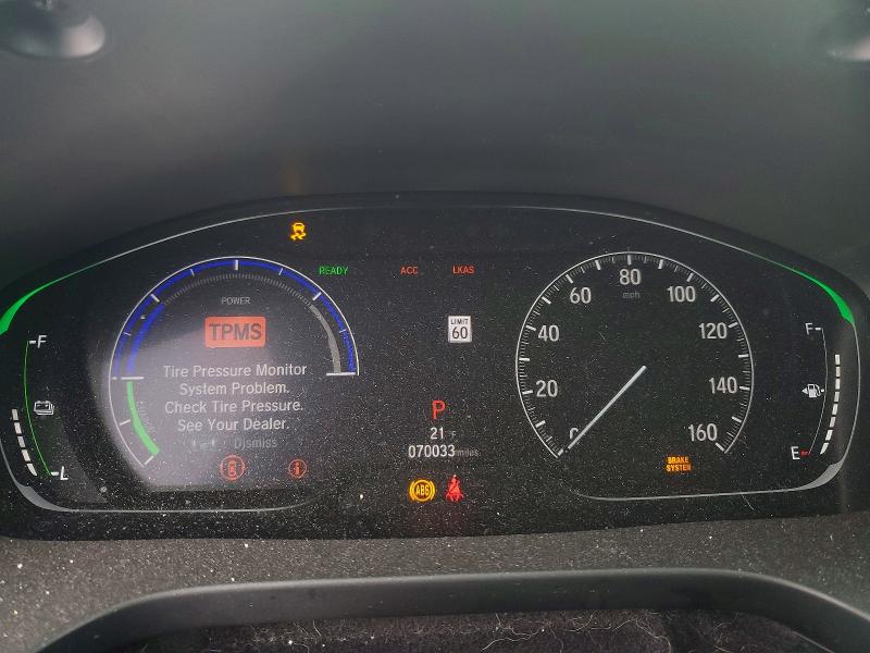 Photo 9 from auction – 2022 HONDA INSIGHT EX with VIN 19XZE4F59NE011337