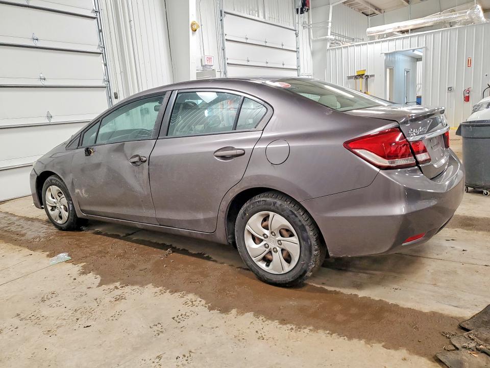 Photo 2 from auction – 2013 HONDA CIVIC with VIN 19XFB2F52DE057042