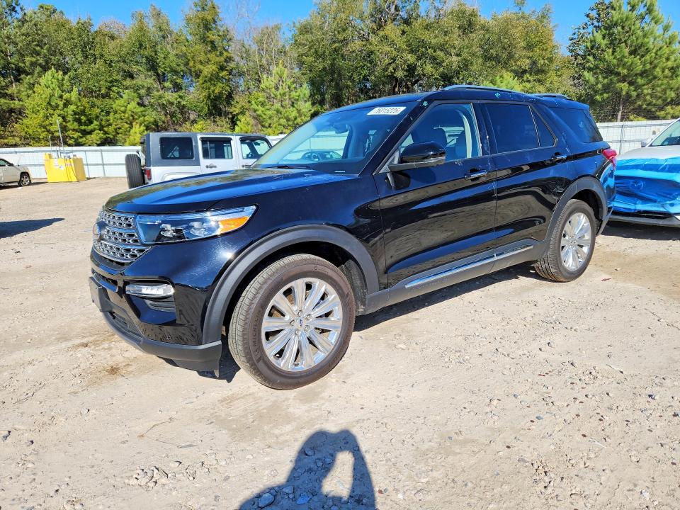 FORD EXPLORER 2021 with VIN 1FM5K8FW3MNA06454 - Photo from auction
