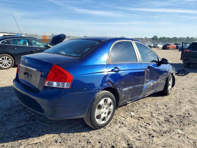 Photo 3 from auction – 2008 KIA SPECTRA with VIN KNAFE122885550509