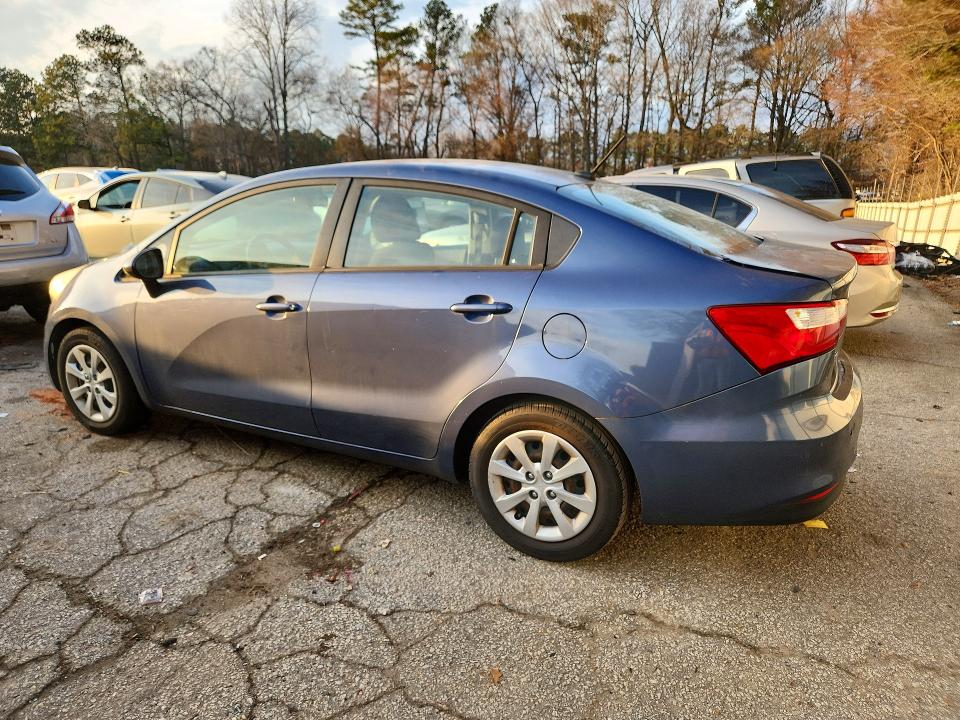 Photo 2 from auction – 2016 KIA RIO with VIN KNADM4A36G6658576