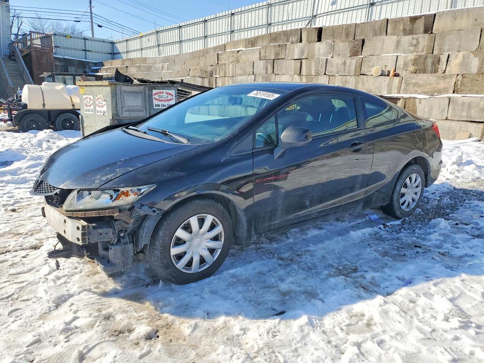 Photo 1 from auction – 2013 HONDA CIVIC LX with VIN 2HGFG3B59DH529191
