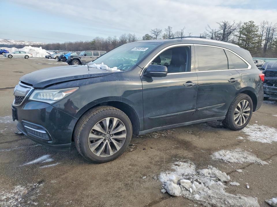 ACURA MDX TECHNO 2014 with VIN 5FRYD4H4XEB002075 - Photo from auction