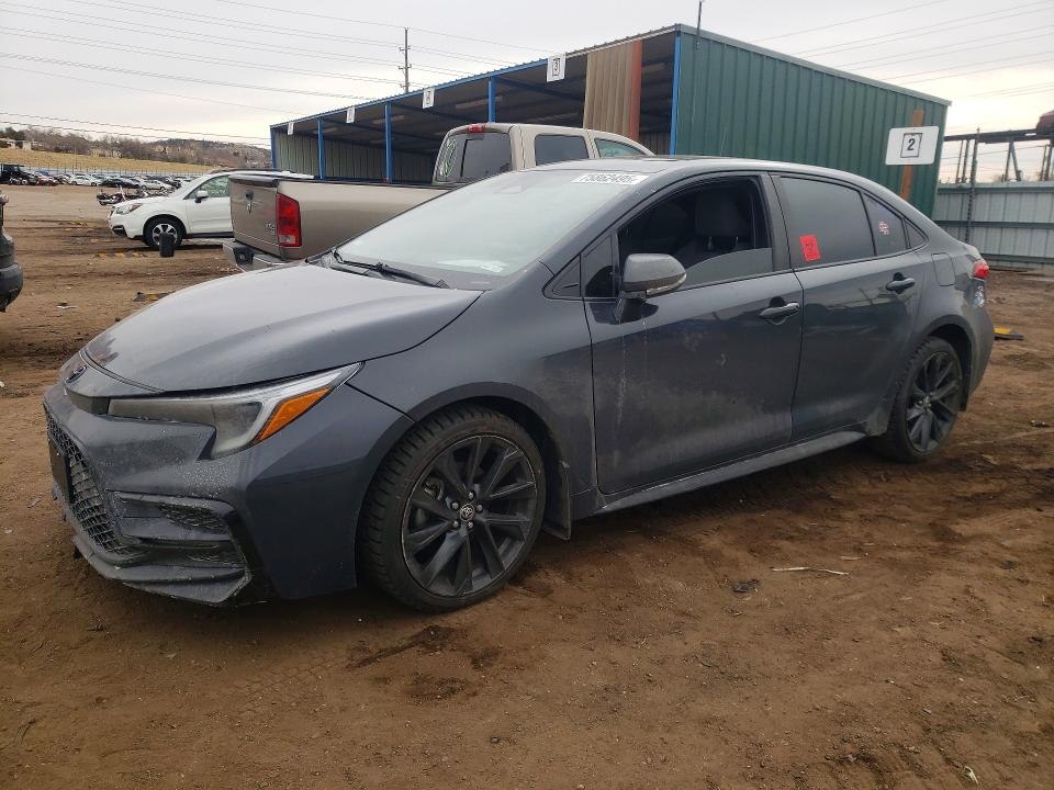 TOYOTA COROLLA 2023 with VIN JTDP4MCE0P3516854 - Photo from auction