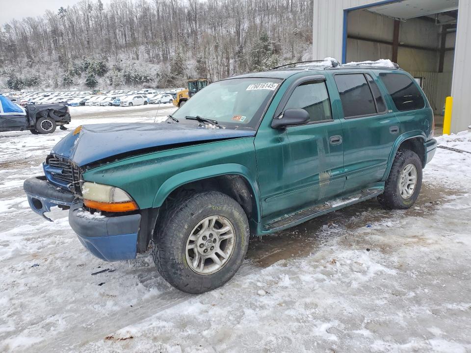DODGE DURANGO SL 2002 with VIN 1B4HS48N12F218823 - Photo from auction