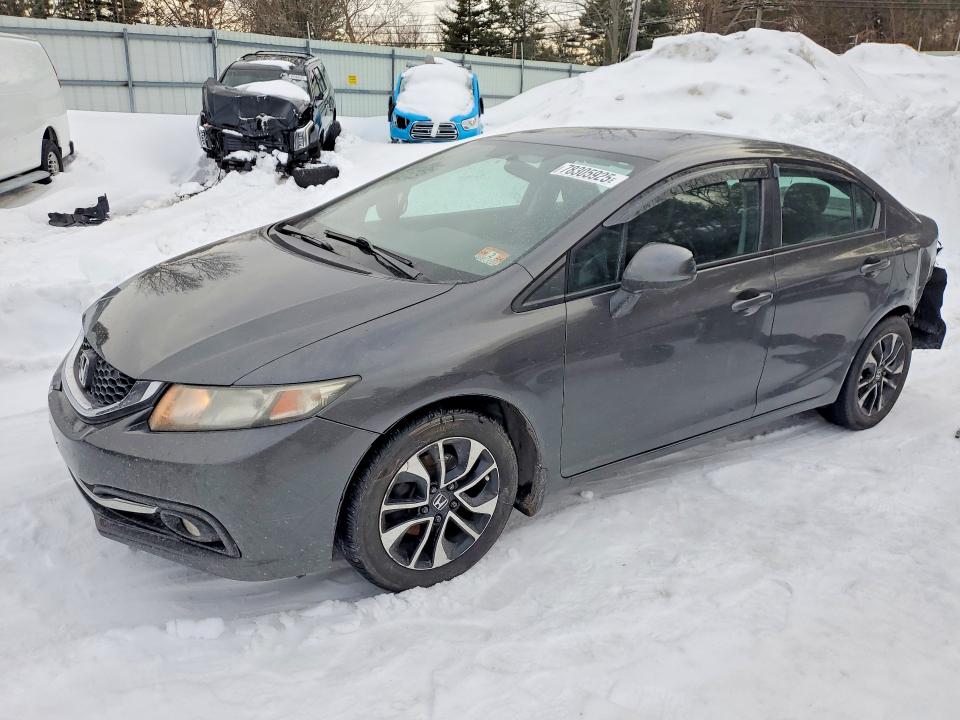 HONDA CIVIC 2013 with VIN 2HGFB2F56DH572244 - Photo from auction