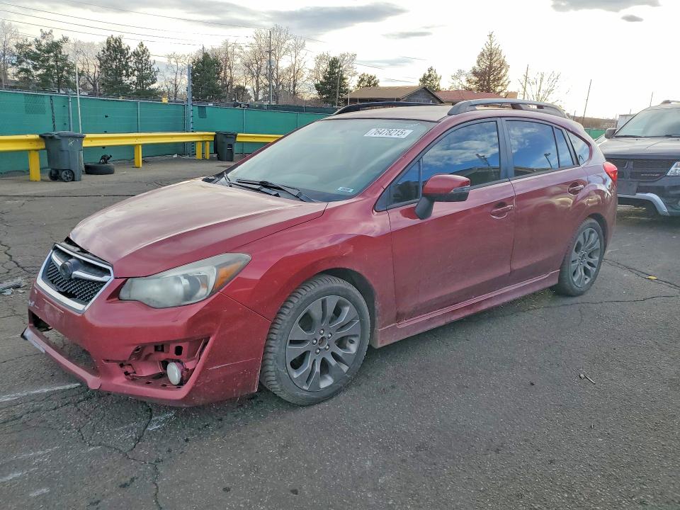 SUBARU IMPREZA 2015 with VIN JF1GPAU60FH237036 - Photo from auction