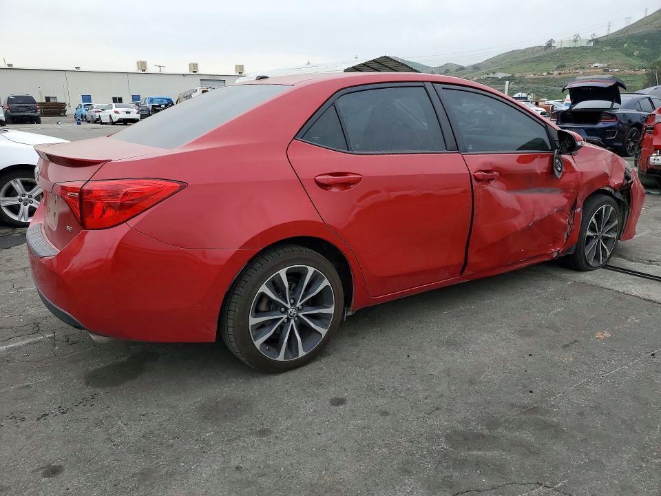 Photo 3 from auction – 2017 TOYOTA COROLLA with VIN 5YFBURHE9HP669550
