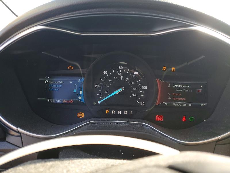 Photo 9 from auction – 2017 FORD FUSION with VIN 3FA6P0SU0HR175694