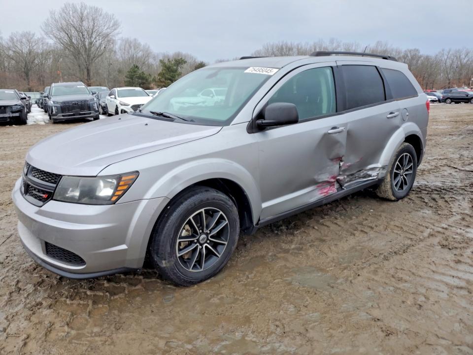 DODGE JOURNEY SE 2018 with VIN 3C4PDCAB5JT219089 - Photo from auction