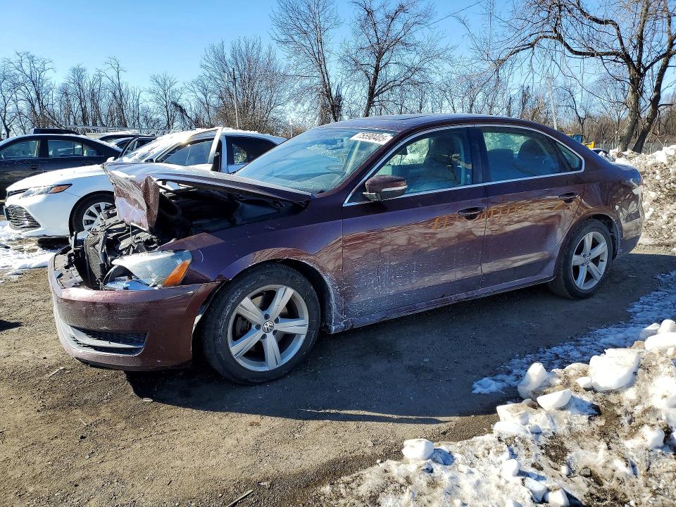 Photo 1 from auction – 2013 VOLKSWAGEN PASSAT with VIN 1VWBP7A33DC126974