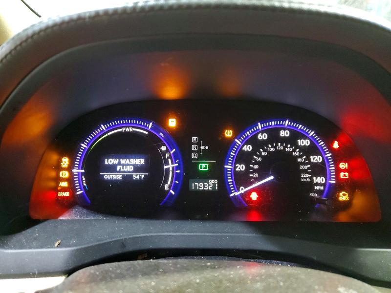 Photo 9 from auction – 2010 LEXUS HS with VIN JTHBB1BA2A2000651
