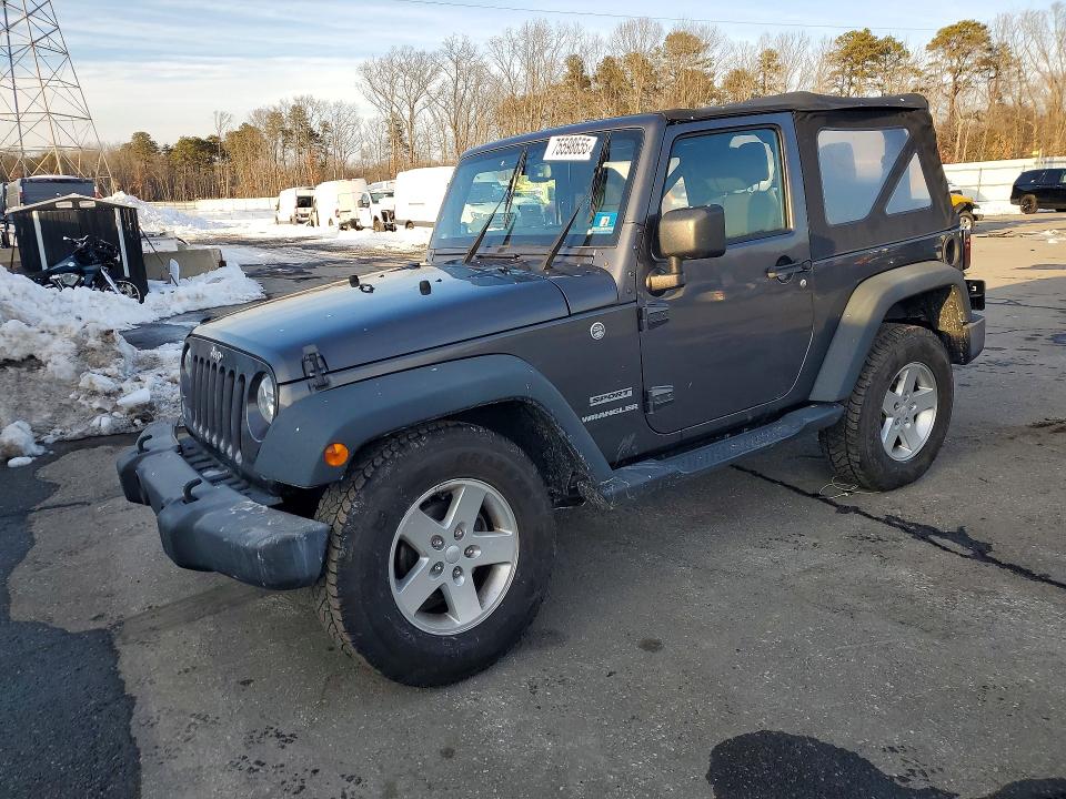Photo 1 from auction – 2016 JEEP WRANGLER S with VIN 1C4AJWAG5GL159377