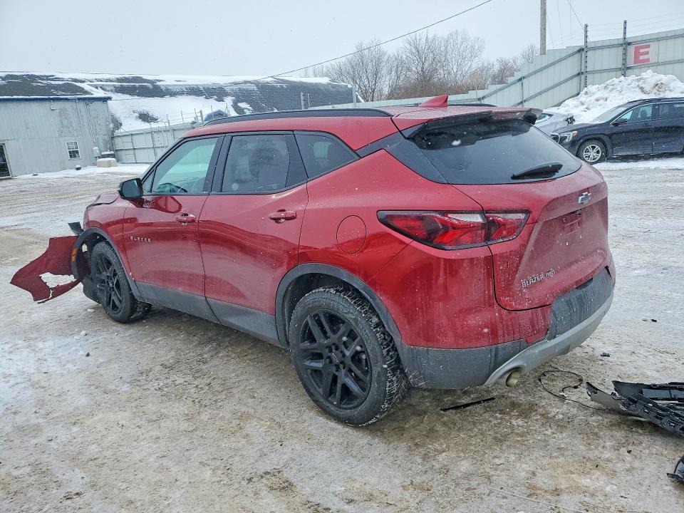 Photo 2 from auction – 2021 CHEVROLET BLAZER 3LT with VIN 3GNKBJRS4MS516848