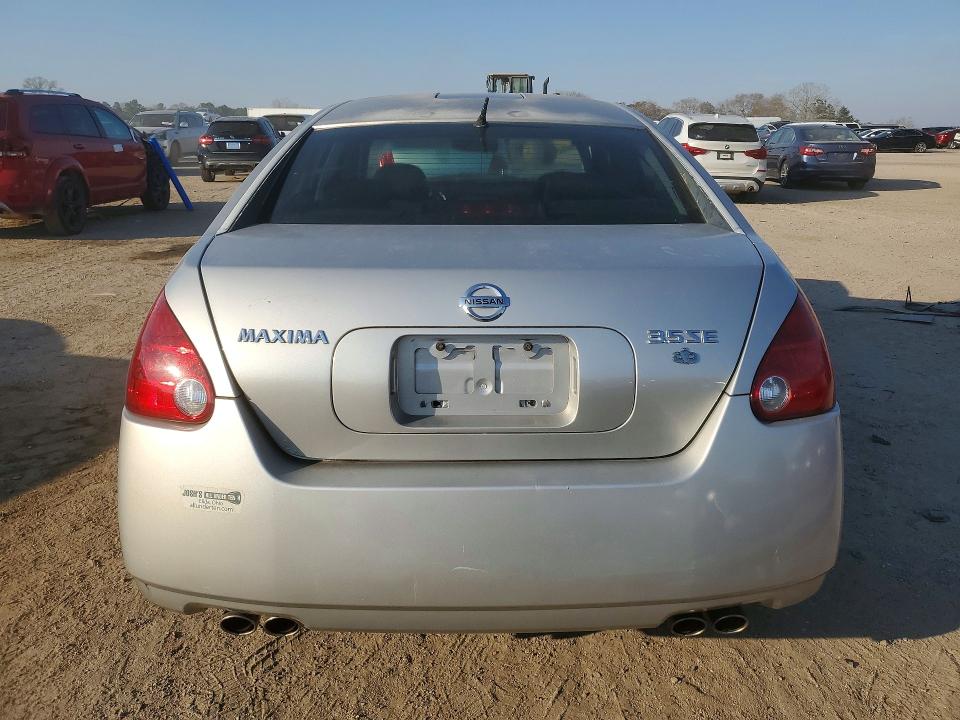 Photo 6 from auction – 2006 NISSAN MAXIMA with VIN 1N4BA41E76C836327