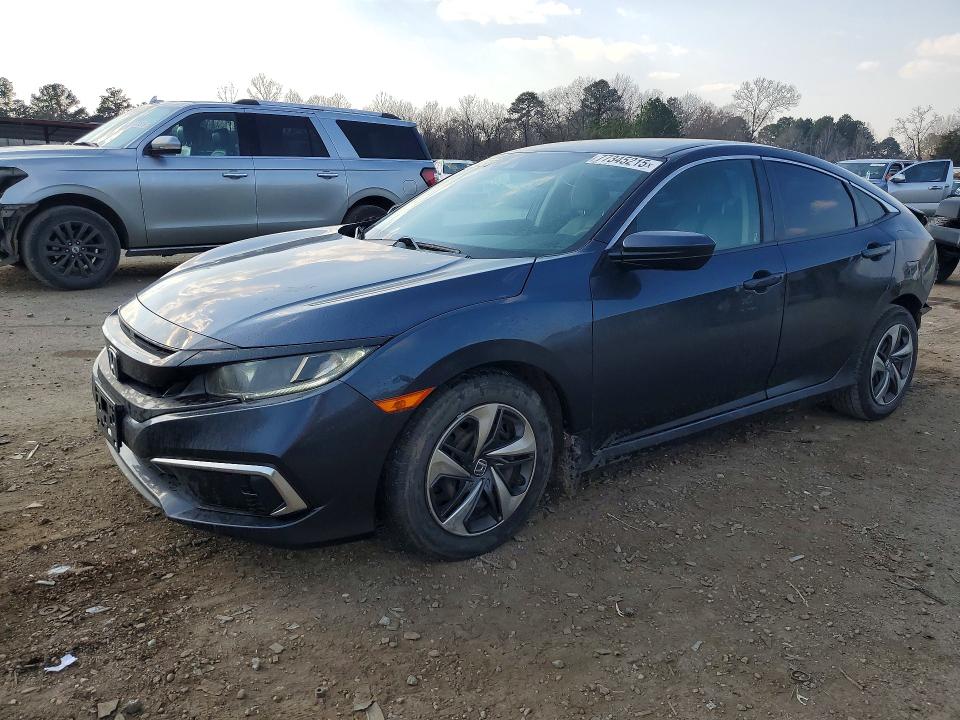 HONDA CIVIC LX 2019 with VIN 2HGFC2F68KH532539 - Photo from auction